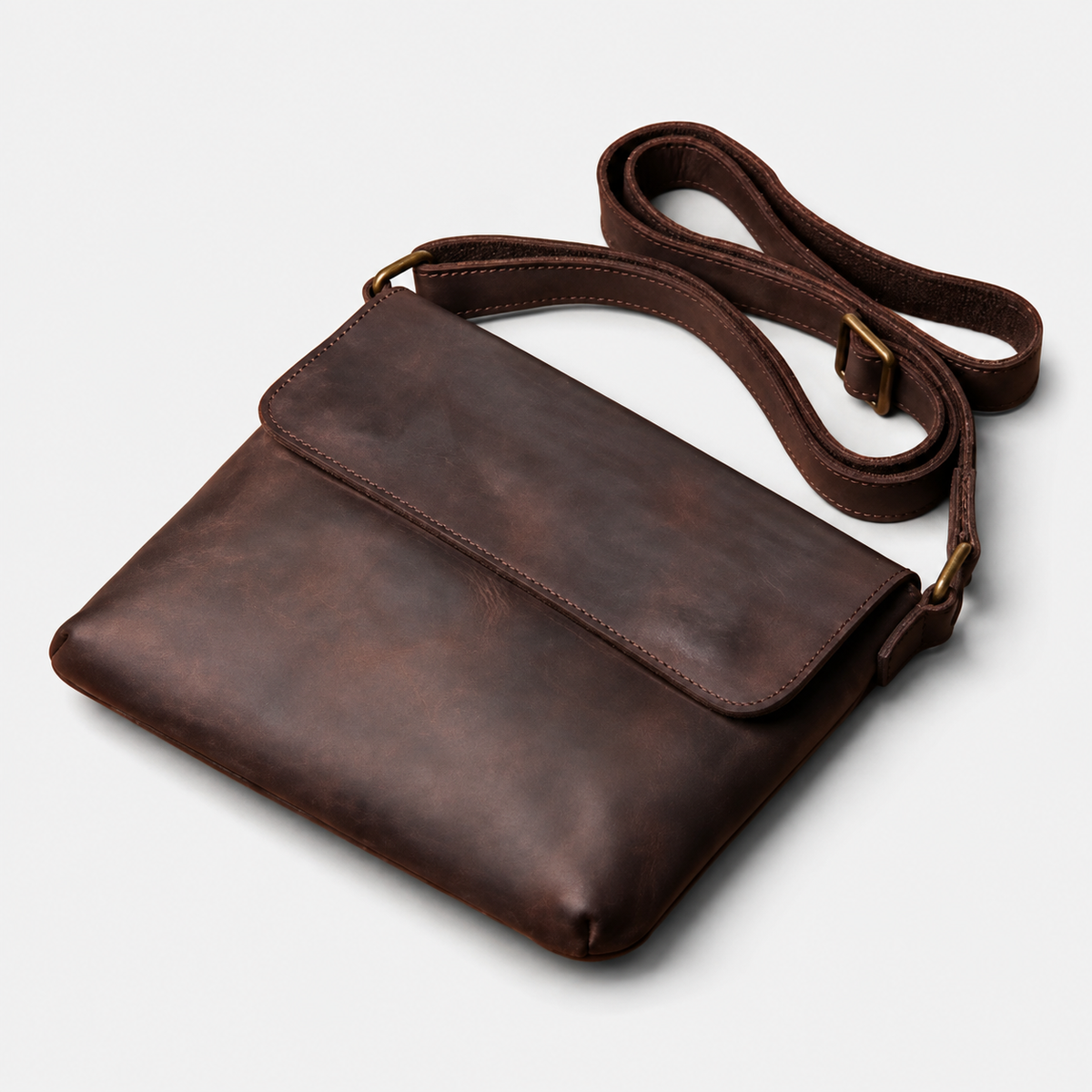 Prescott Lightweight Leather Crossbody