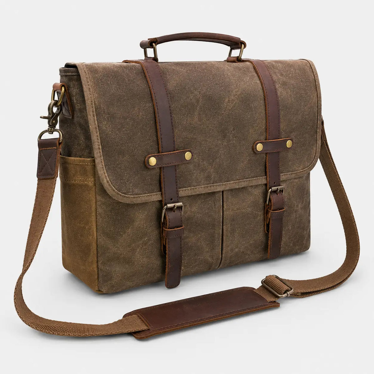 Bennett Waxed Canvas Messenger