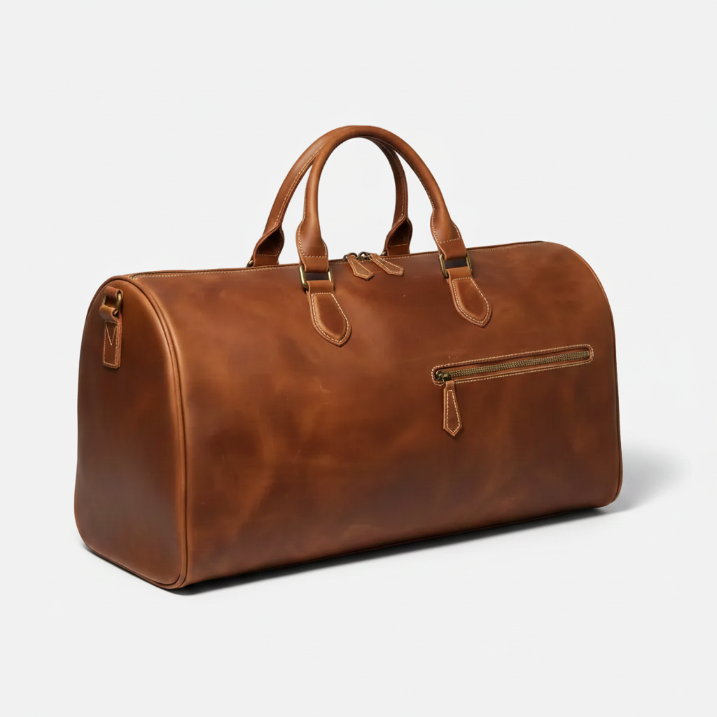Wellington Weekender Leather Duffel