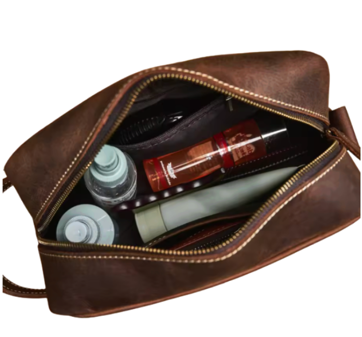 Montgomery Leather Toiletry Bag