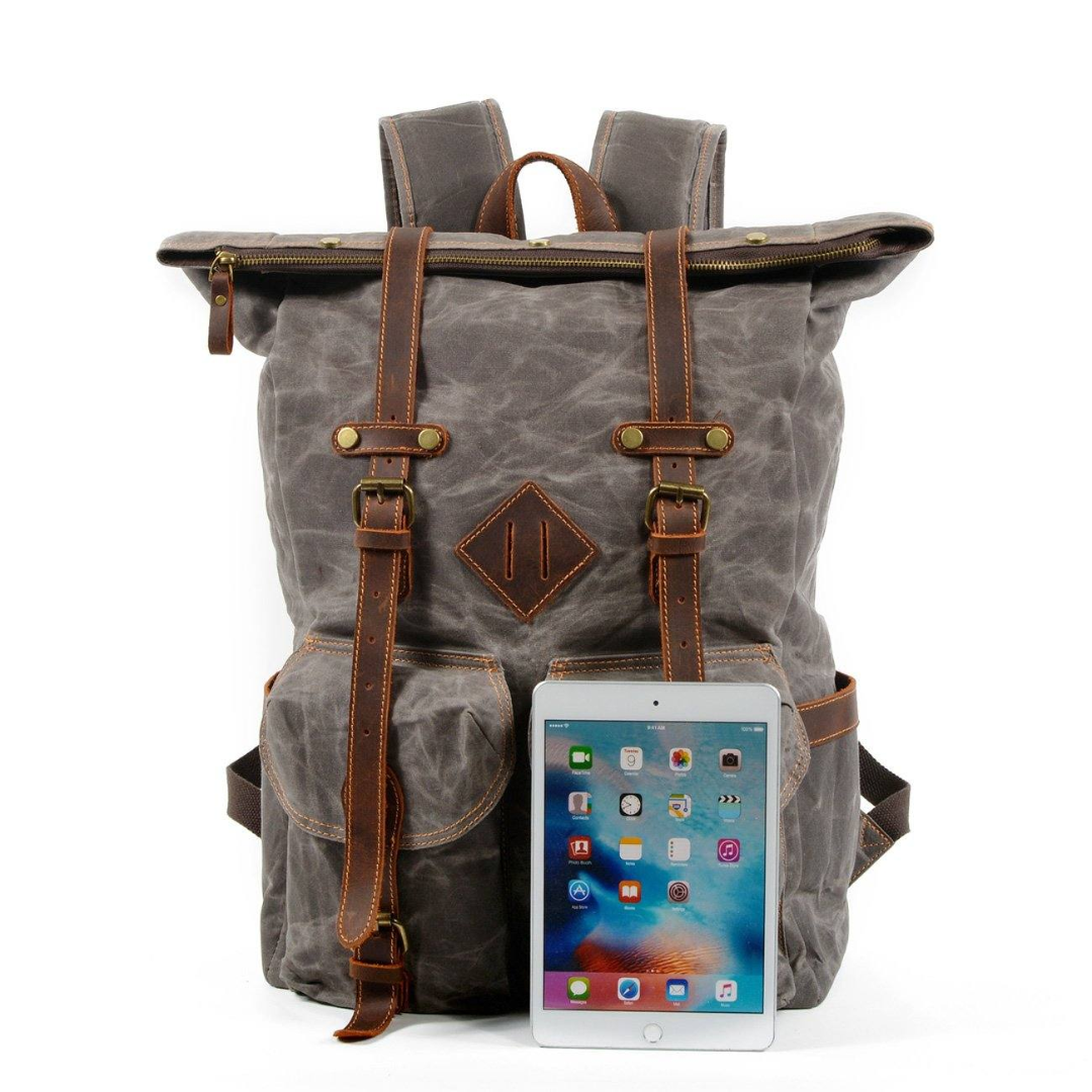 Nard Twin-Pocket Roll Backpack