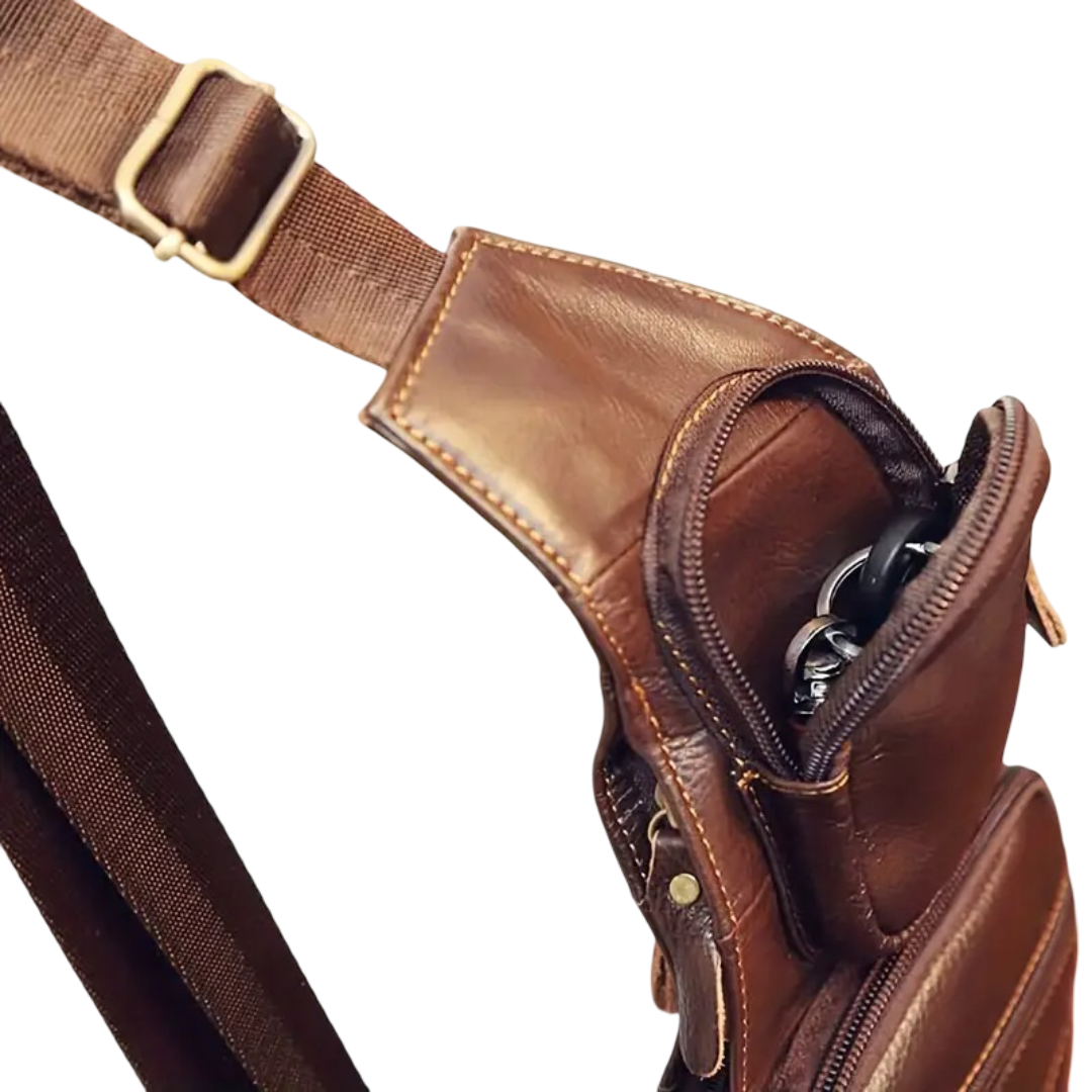 Beckett Half Moon Leather Sling