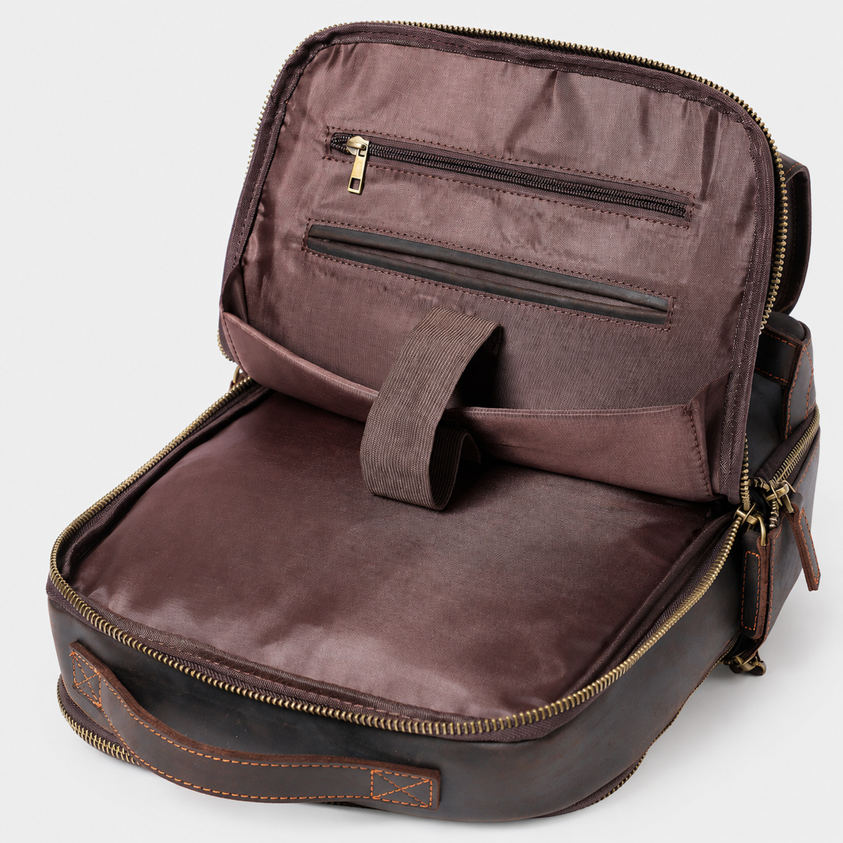 Archer Travel Leather Backpack