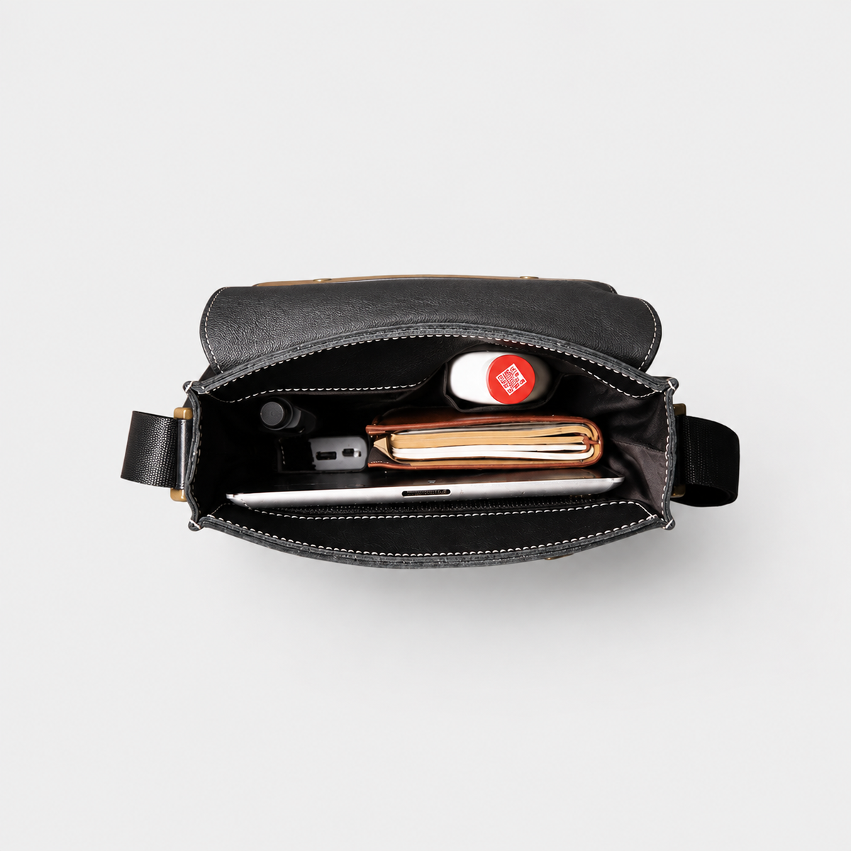 Lance Flap Leather Crossbody