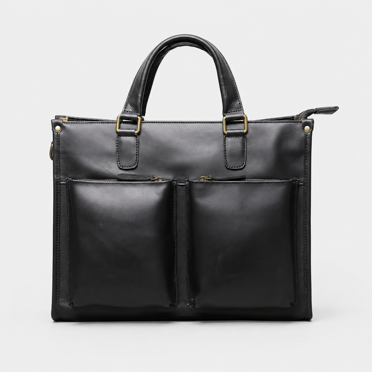 Pemberton Slim Leather Briefcase