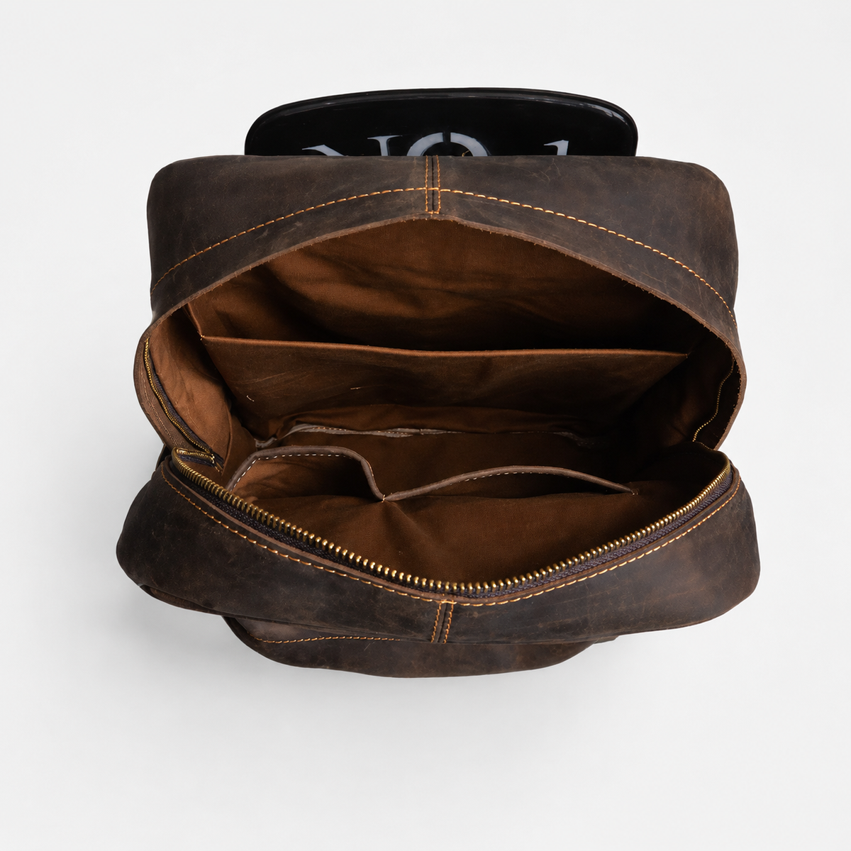 Rowan Large-Capacity Leather Backpack