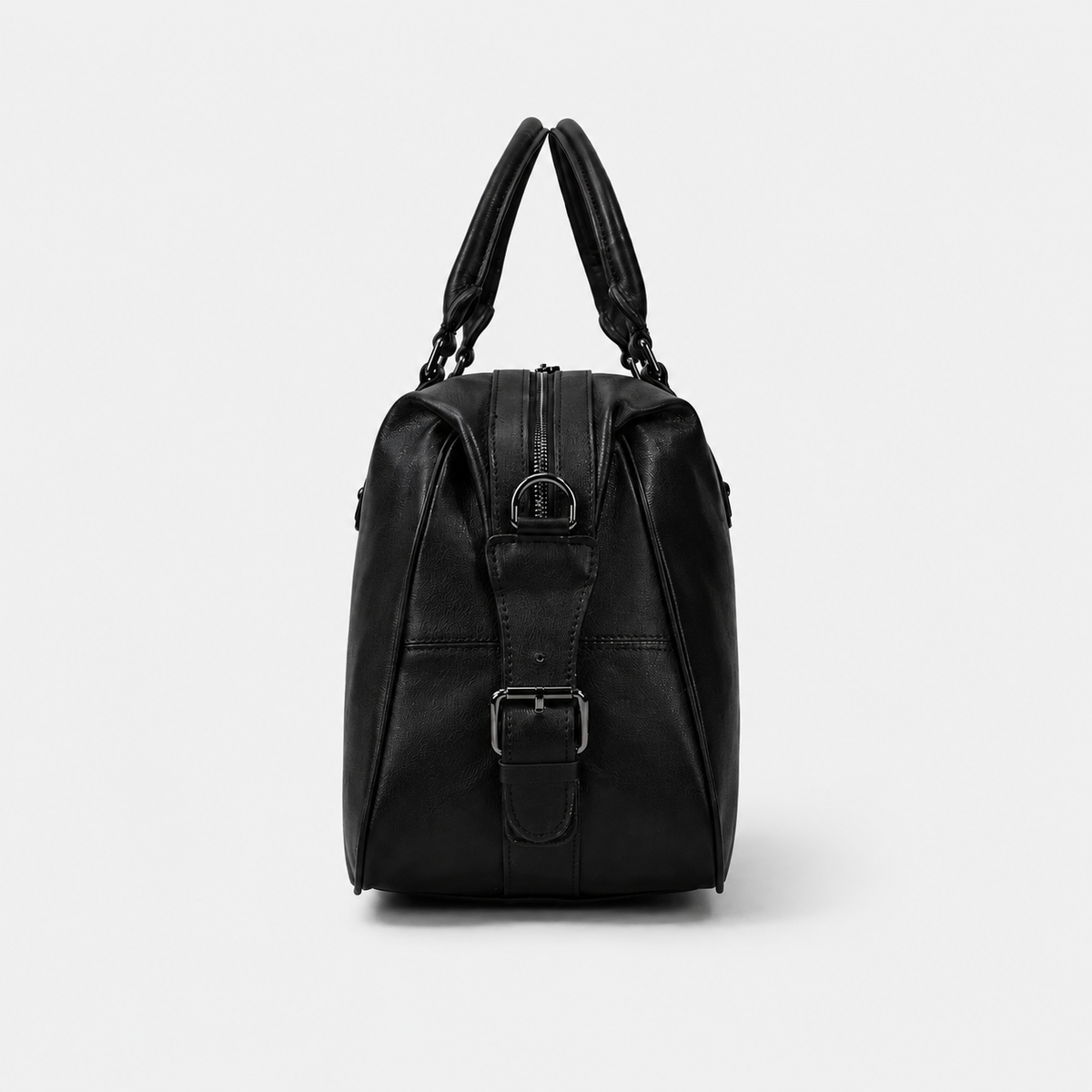 Rafael Curve Leather Duffel