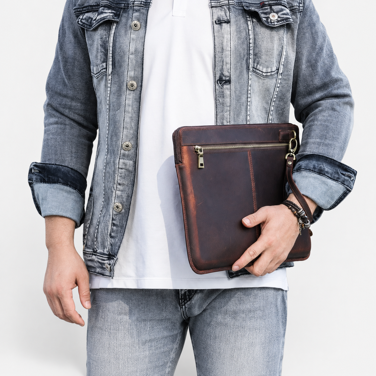 Ashton Leather Laptop Sleeve
