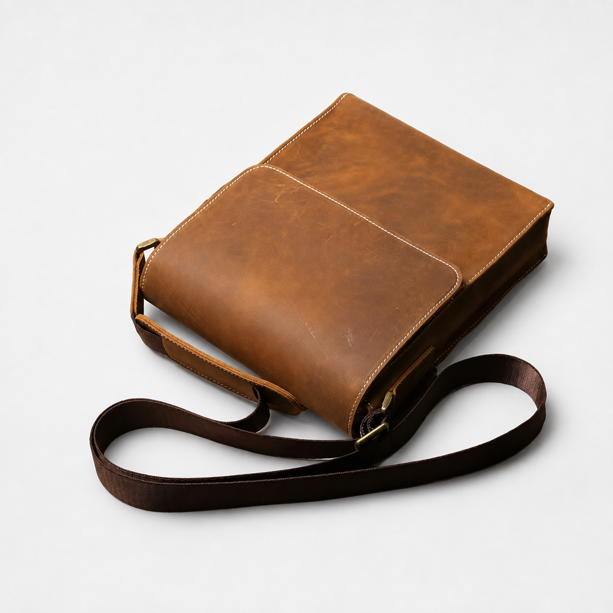 Lance Flap Leather Crossbody