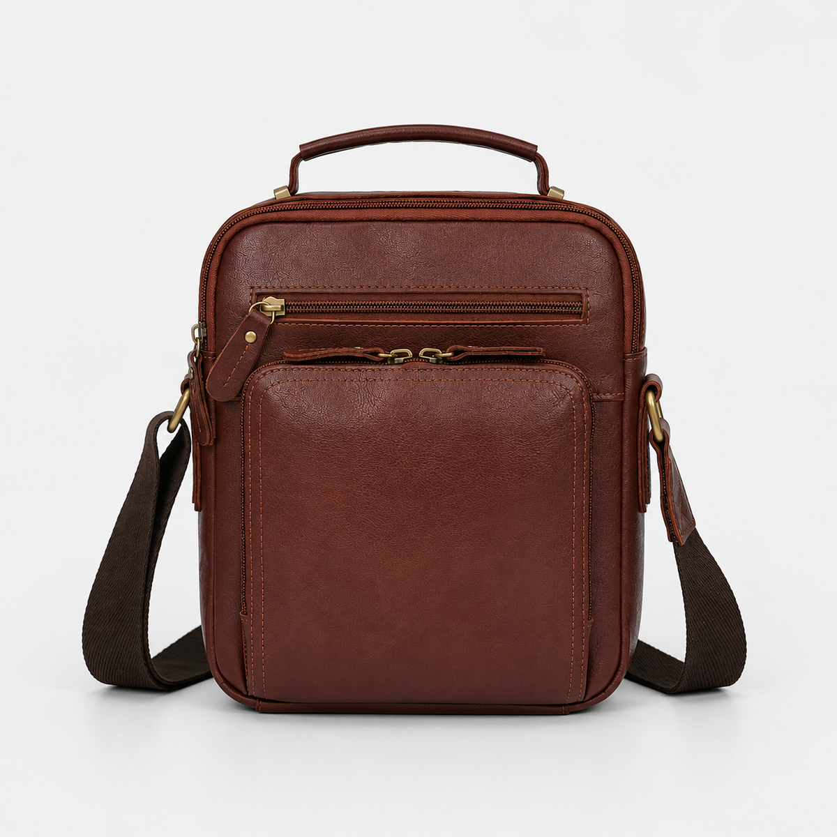 River Leather Zip Crossbody