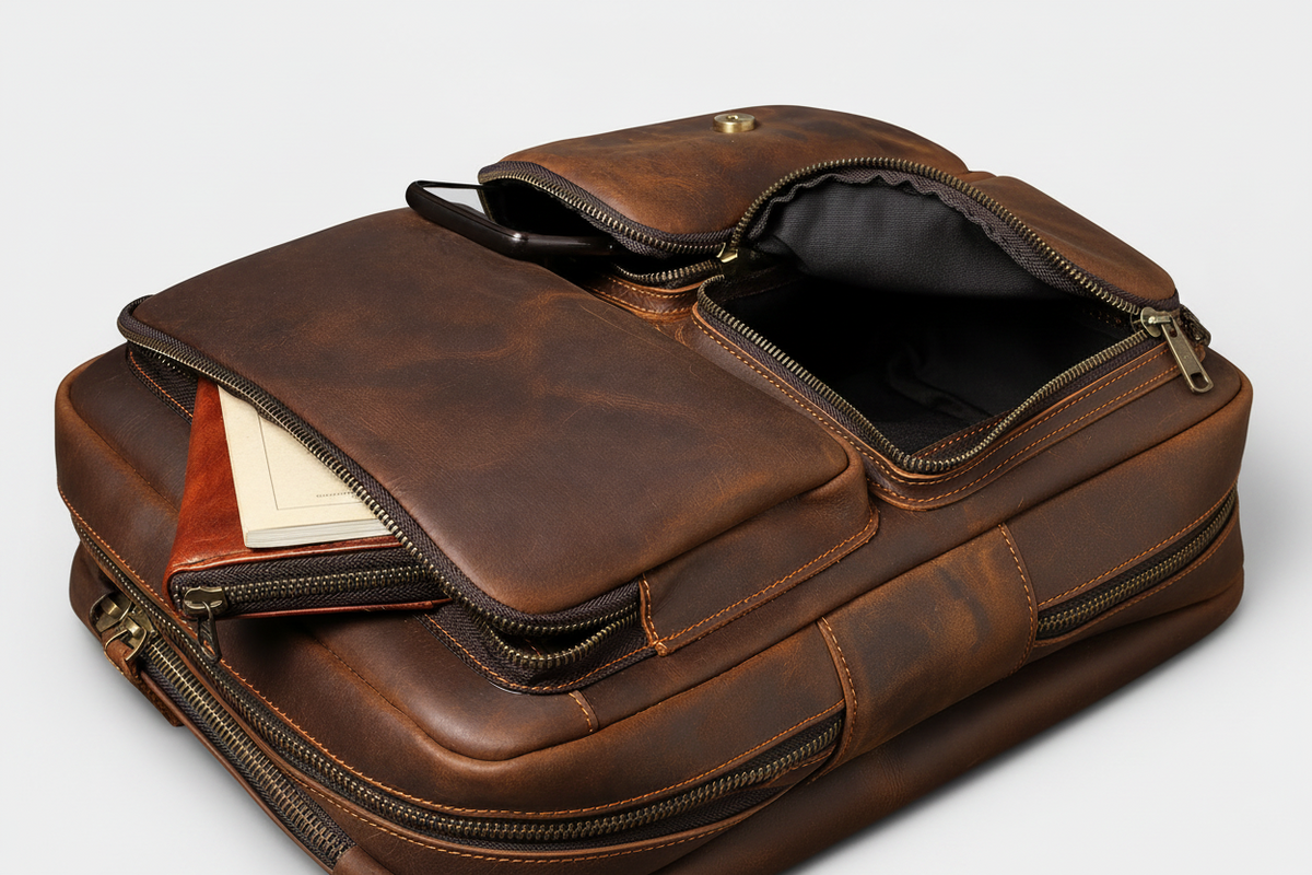 Biefeld Everyday Leather Rucksack