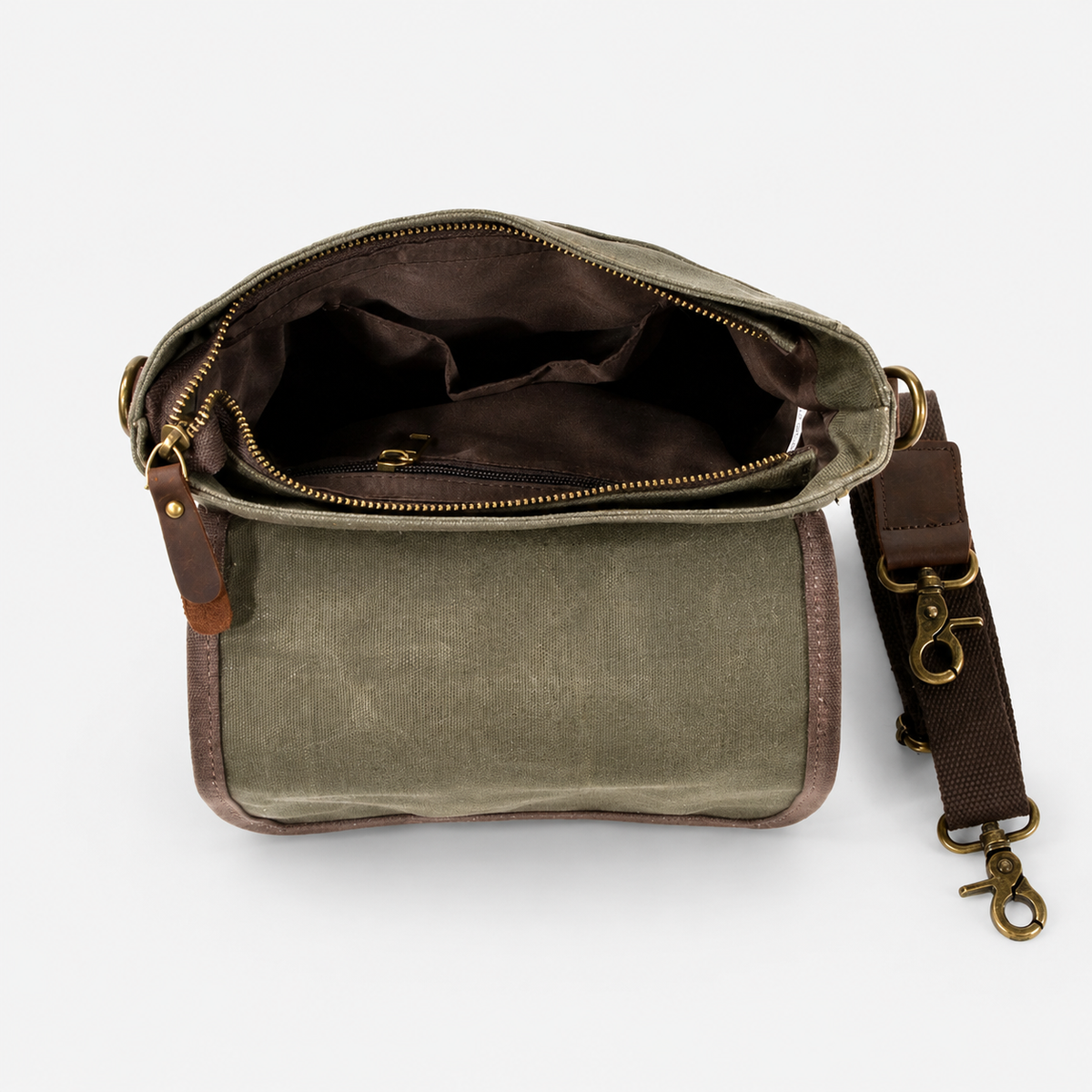 Matera Buckle Canvas Sling