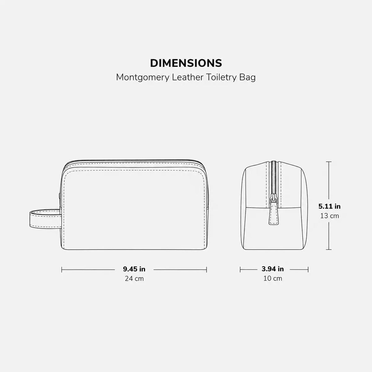 Montgomery Leather Toiletry Bag