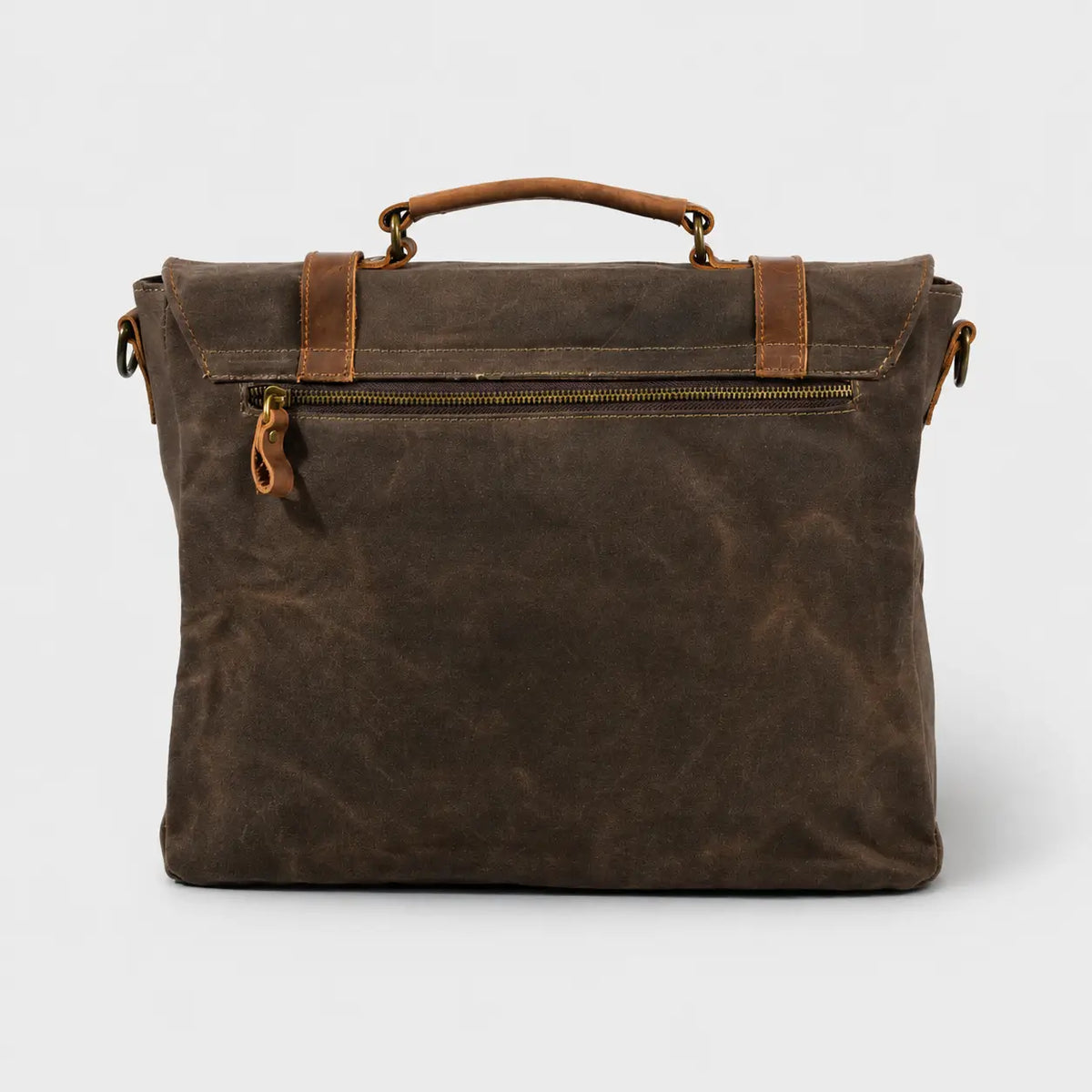 Kevin Panelled Canvas Messenger