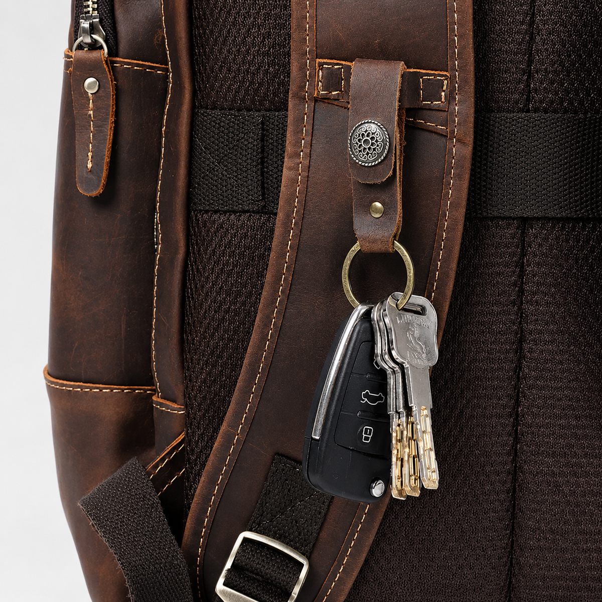 Sterling Travel Leather Backpack