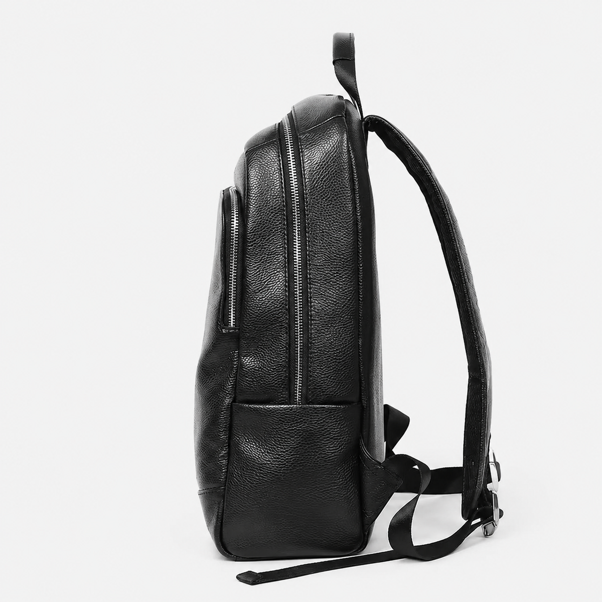 Whitmore Minimal Leather Backpack