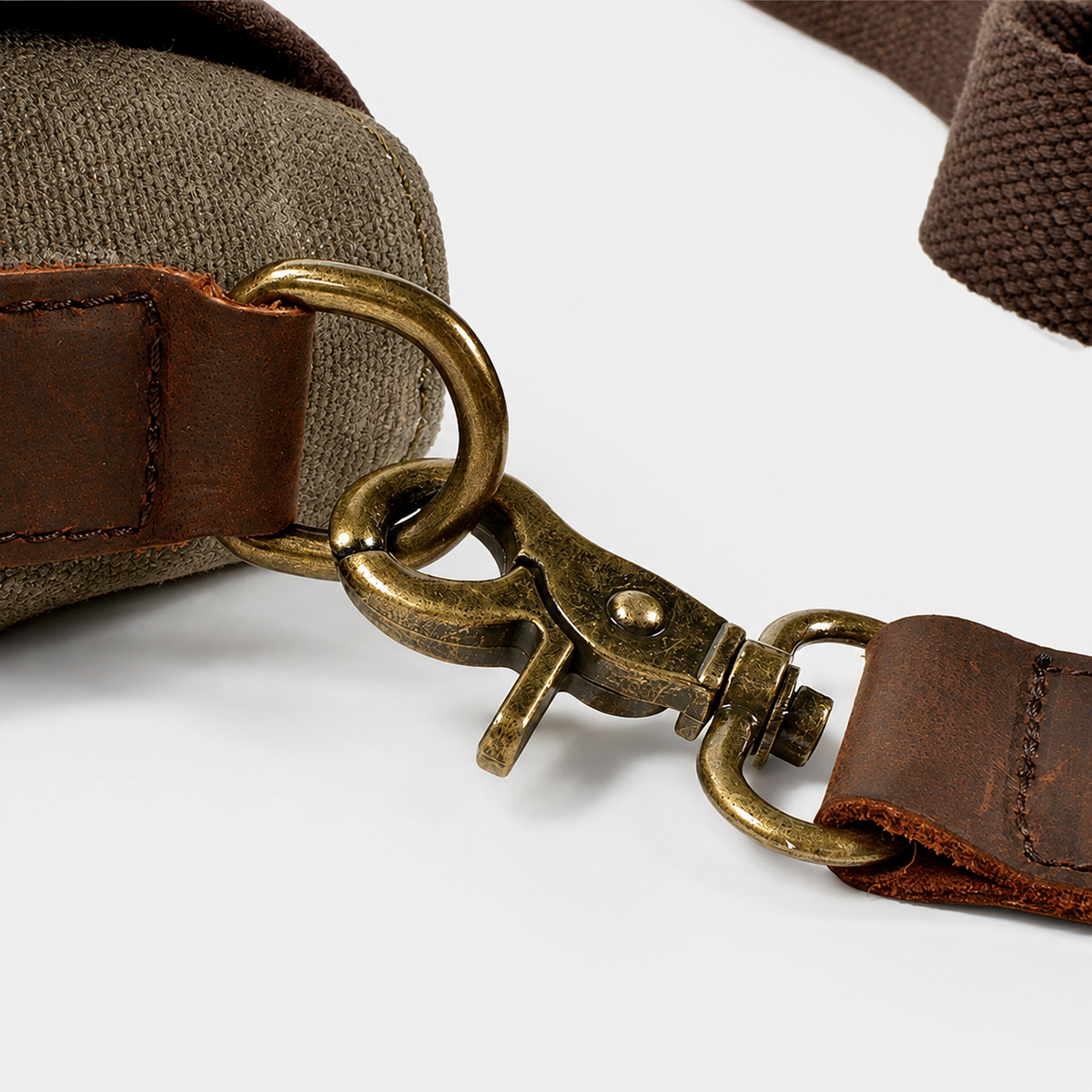 Matera Buckle Canvas Sling