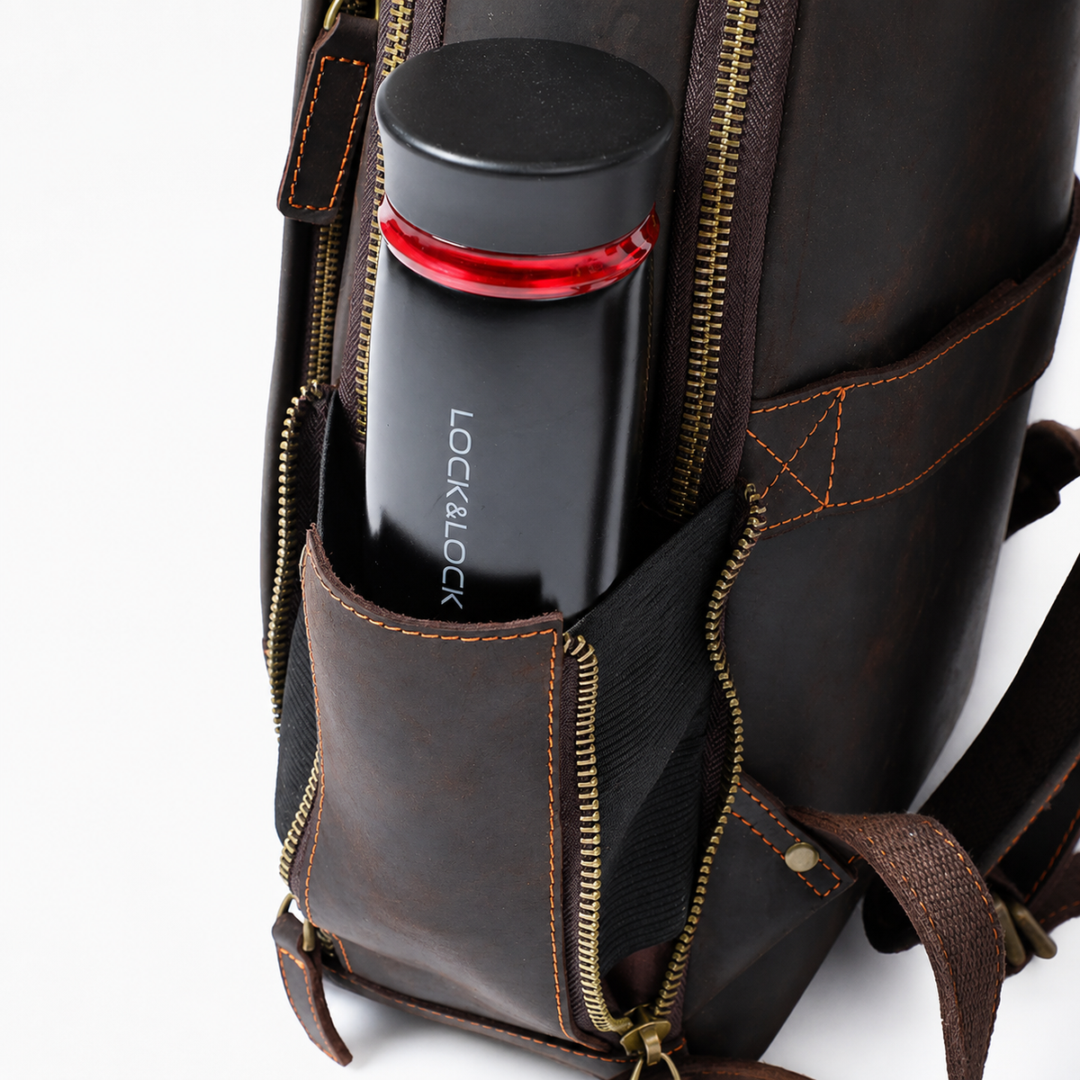 Archer Travel Leather Backpack