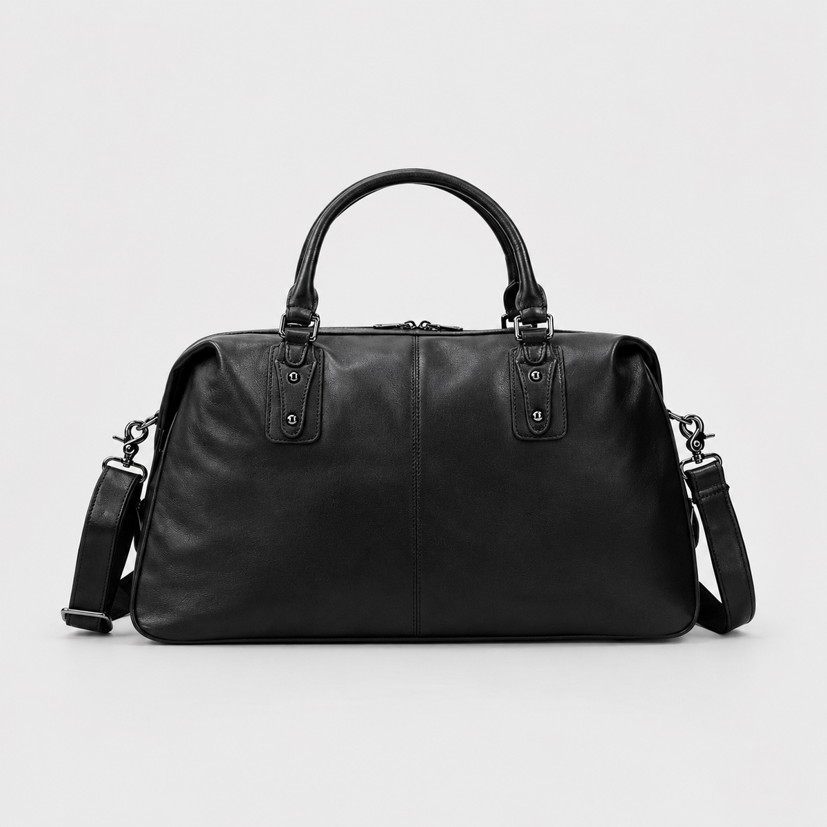 Rafael Curve Leather Duffel