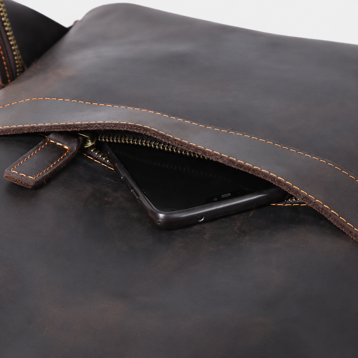 Archer Travel Leather Backpack